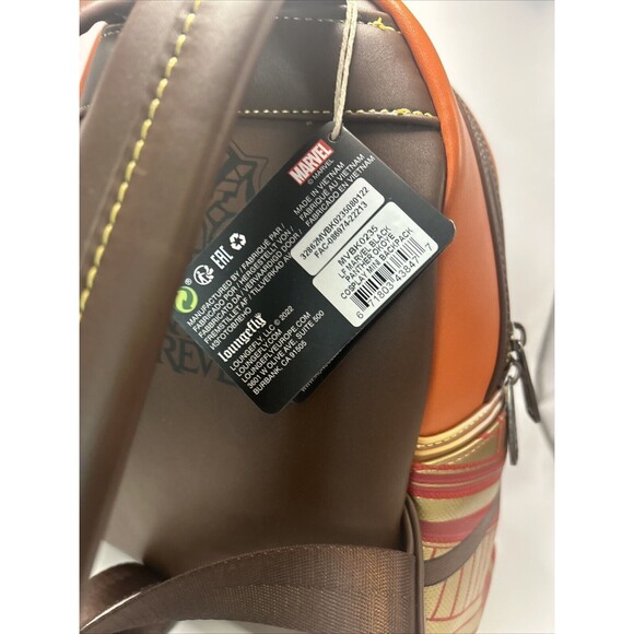 NWT Loungefly Marvel Black Panther Wakanda Forever Okoye Cosplay Mini Backpack - Picture 9 of 16